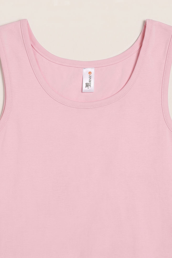 Zivame Girls Solid Tanks (Pack of 2) - Multicolor — image 13